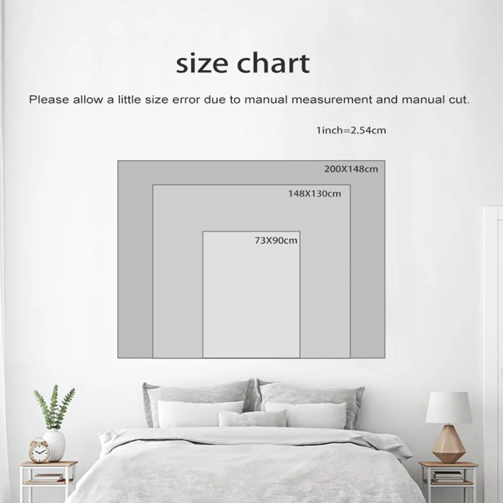 Модная современная личность Черная вода лунное украшение гобелен настенный