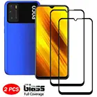 Закаленное стекло для Xiaomi Poco M3 Pro, 2 шт., Взрывозащищенная пленка с защитой от царапин, для Pocophone POCO X3 NFC