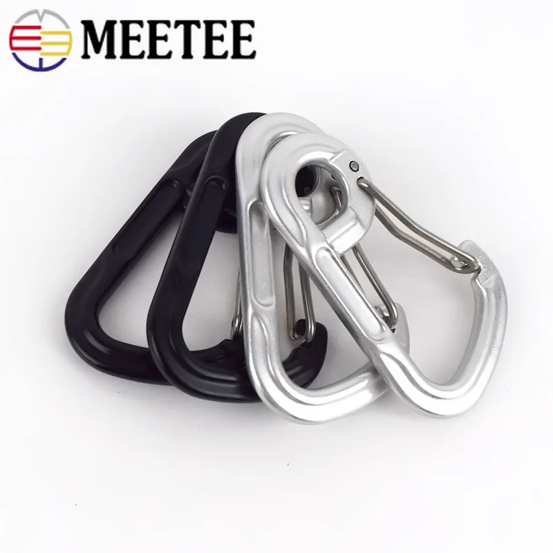 

5Pcs 6.3*3.6cm Outdoor Backpack Metal Buckles Snap Mountain Hiking Bag Webbing Clip Buckle Clasp Hook DIY Accessories KY841