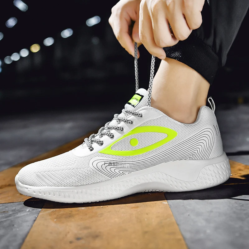 

Fashion High Quality Men Shoes Breathable Mesh Summer Shoes Men Casual Outdoor Walking Men Sneakers Zapatillas Hombre