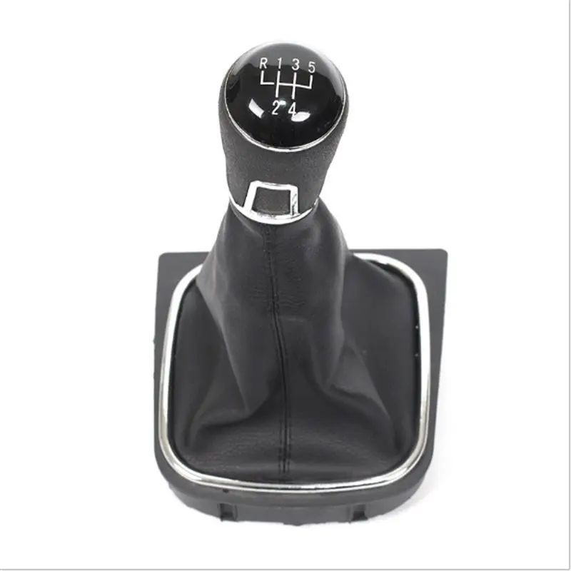 MT ручка переключения передач для Volkswagen VW Golf 5 6 Golf5 Golf6 рычаг кожаная рукоятка