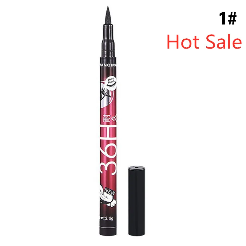 

Lasting 36H Liquid Eyeliner Pencil Waterproof Black Makeup Long-lasting Easywear Eye Liner Pen Lady Beauty Cosmetic Tool TSLM2