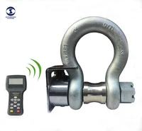 100t wireless remote control load cell and shackle type loadcell