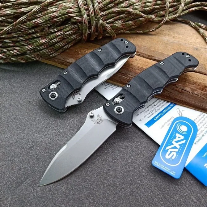 

Походный тактический складной нож Benchmade 484 D2 лезвие для мытья камня G10 Ручка для самообороны карманные Военные Ножи EDC инструмент