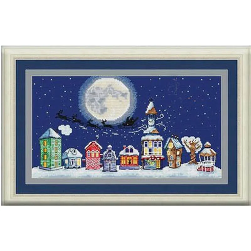 G88 Стич Наборы для вышивания крестиком крафтовые пакеты хлопчатобумажная ткань