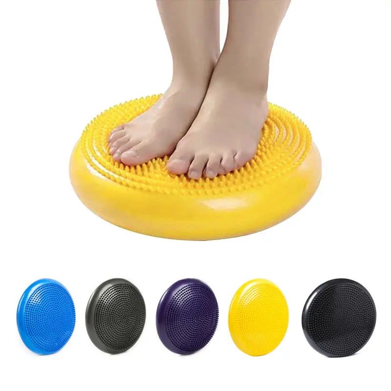 33x33 Круглый прочный надувной Йога Массаж спорт воблер стабильность баланса шеи