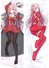 Двусторонняя наволочка для подушки для обнимания DARLING in the FRANXX Zero Two Dakimakura наволочка с аниме