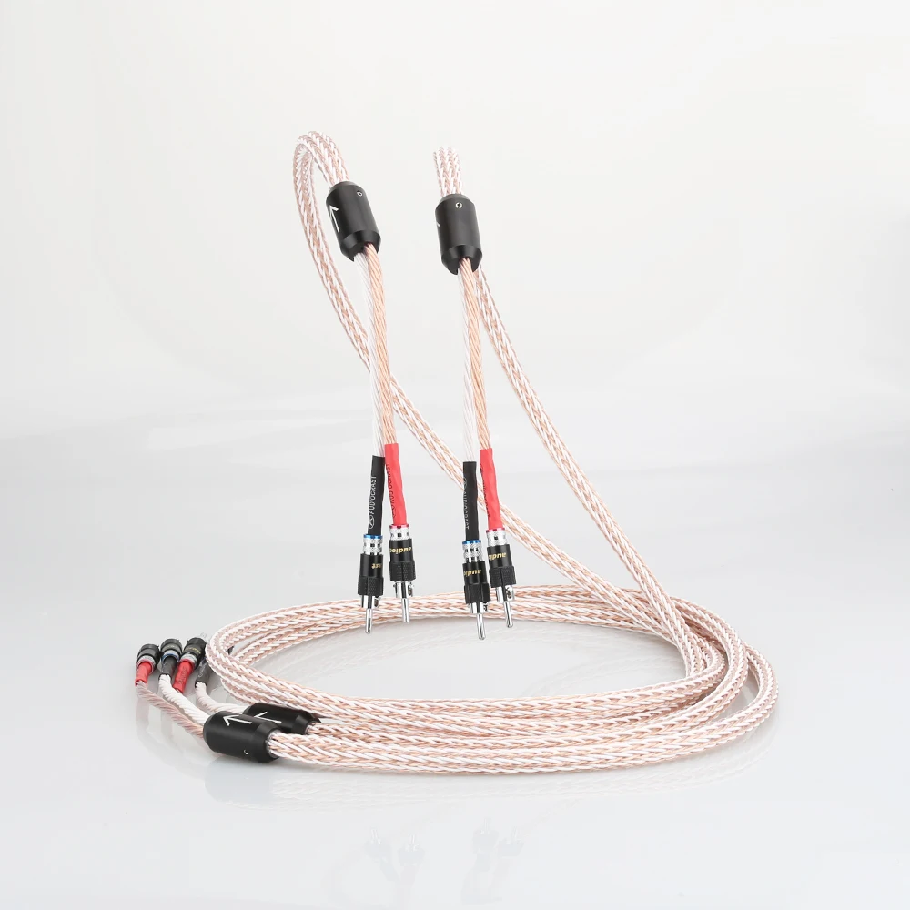 

Кабель для динамика Audiocrast HiFi с родиевым покрытием, 10awg (OFC)