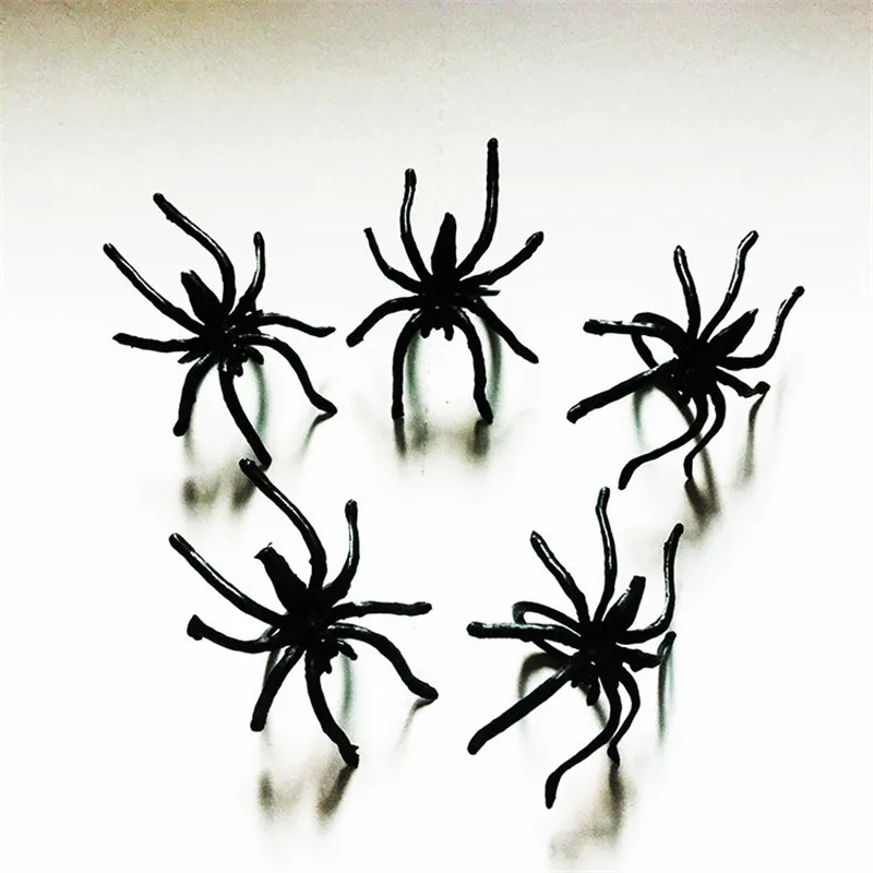 20 шт. имитация паука шутки игрушка реалистичная модель насекомого животное