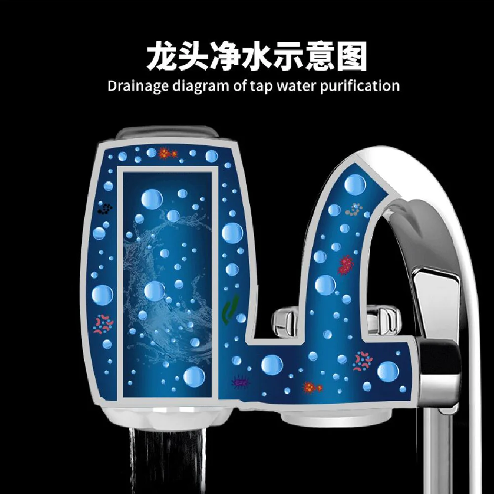 Household Kitchen Faucet Water Purifier 7 Layer Filter Purification System Remove Rust Sediment Filtering Suspend | Бытовая техника