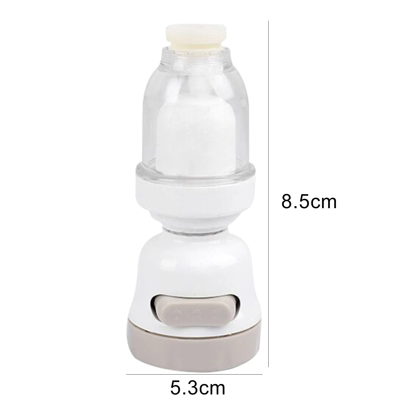 

Adjustable 3 Modes Water-saving Splash-proof Booster Water Filter Tap Faucet