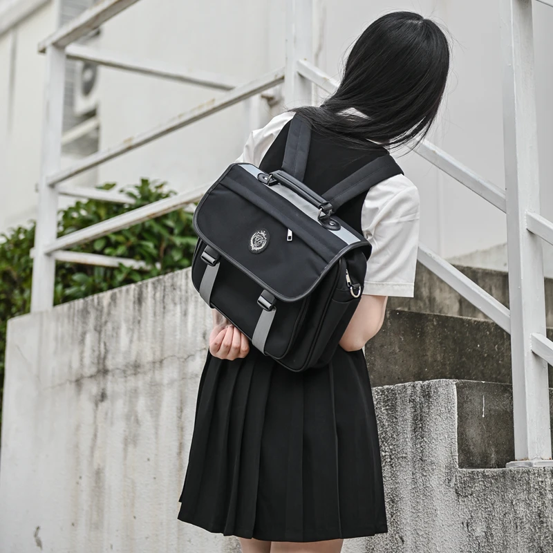 Japanese College Style Daily JK Uniform Bag Hight School DK Student Schoolbag Handbag Backpack Fashion Messenger computer bag