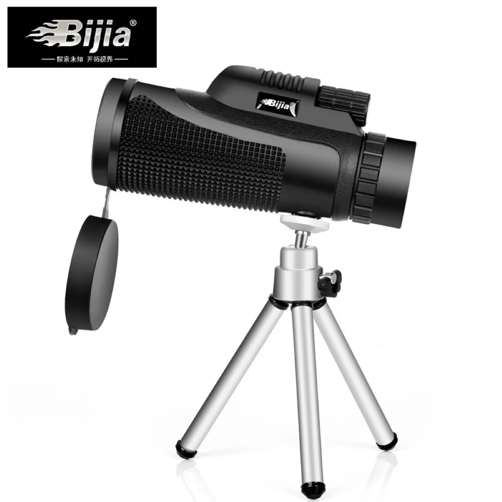 

12x50 Monocular Telescope Waterproof HD Telescope Pocket Optional With Smart Phone Holder For Hiking Camping Tourism Concert