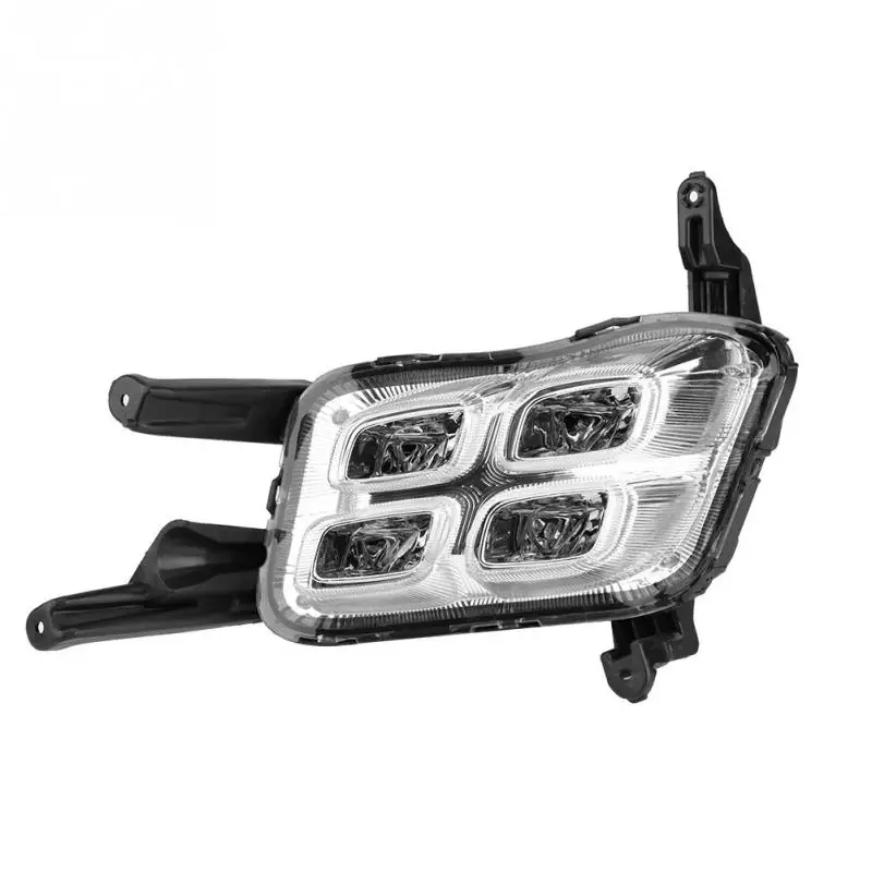 1 Pair Car Daytime Running Light DRL LED Lights Fog Lamps for Kia Optima K5 2014 2015 | Автомобили и мотоциклы