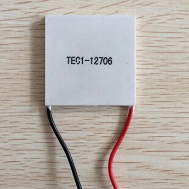 1 шт 12V 60W TEC1 12706 работает от 0 15 2 V постоянного тока и 6A радиатор Термоэлектрический