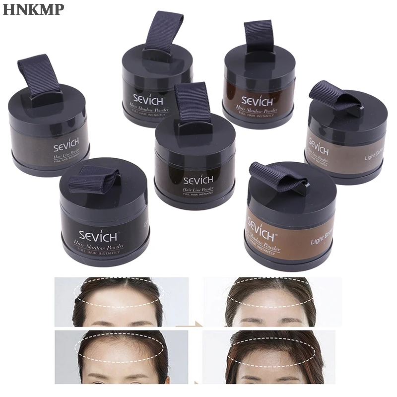 

Hair Line Shadow Makeup Water Proof Hair Line Powder In Hair Color Edge Control Hair Concealer Root Cover Up Hair Wax