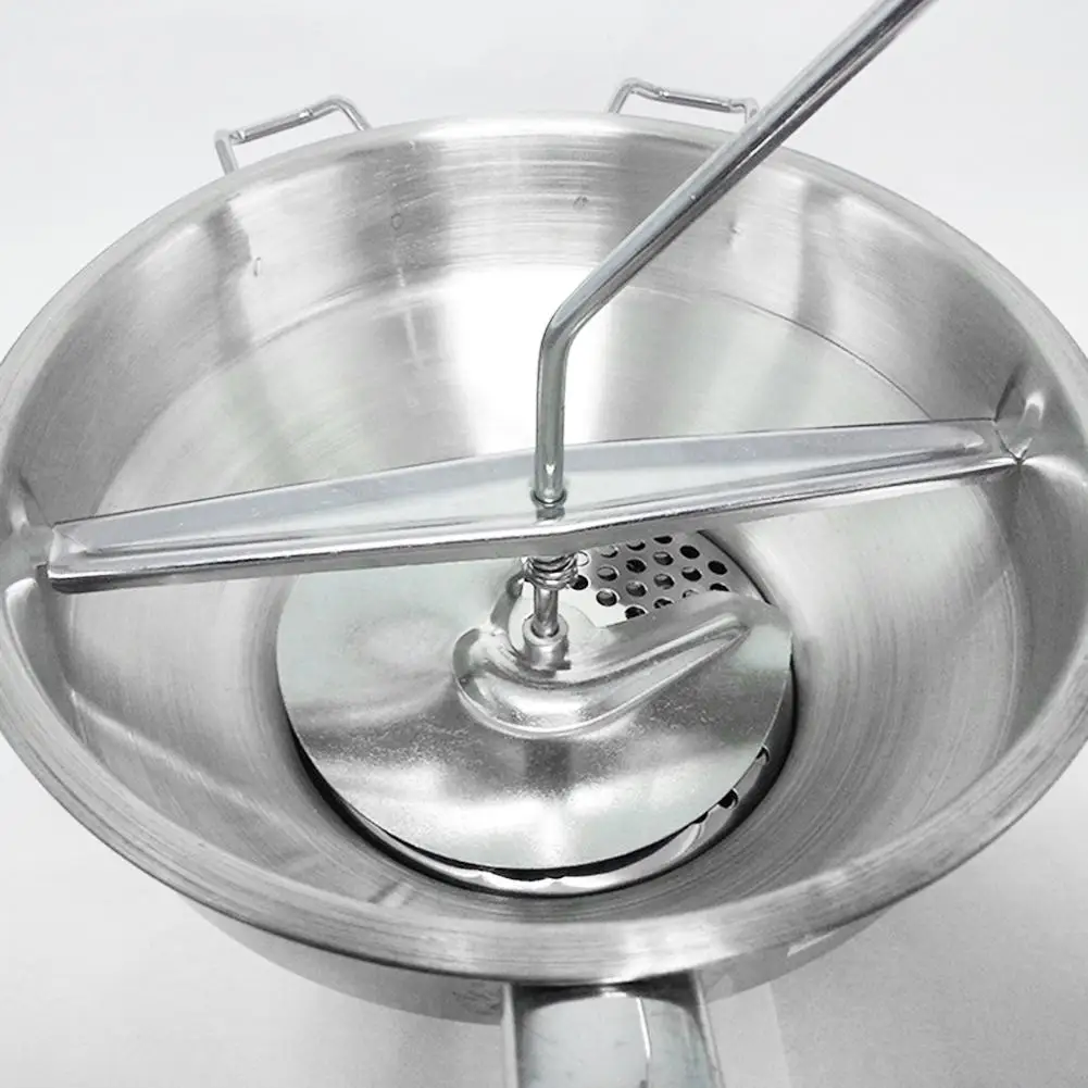 

Stainless Steel Rotary Food Mill Home Kitchen Tool With 3 Milling Discs Great For Making Vegetables Tomatoes Puree Or Soups