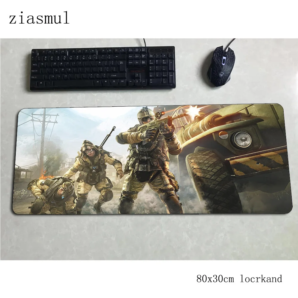 Игровой коврик для мыши warface 800x300x3 мм игровой большой популярный Настольный |