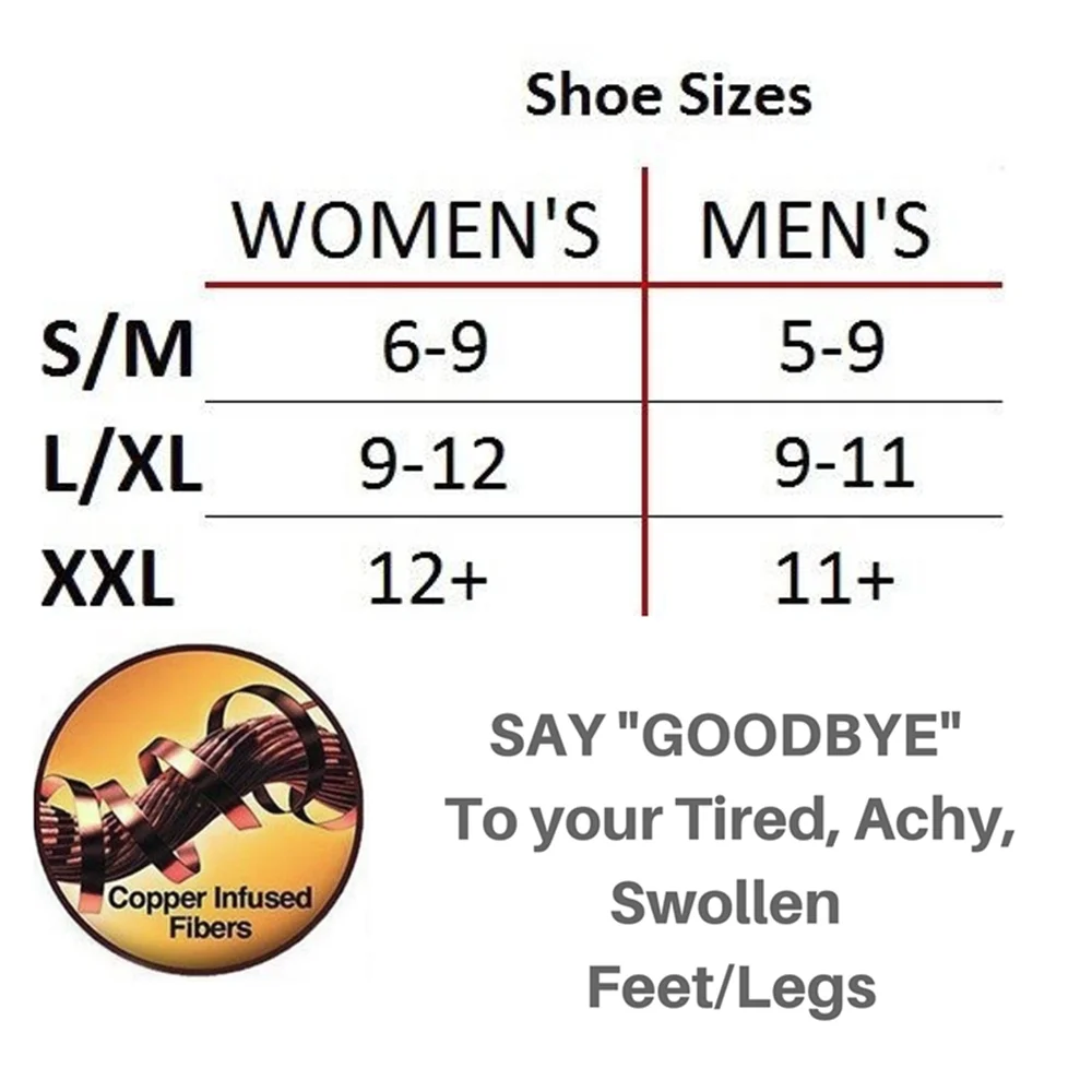 

1 Pairs Men Crew Copper Fiber Long Socks Compression Pressure Stockings Outdoor Sports High custom Socks S/M-XXL