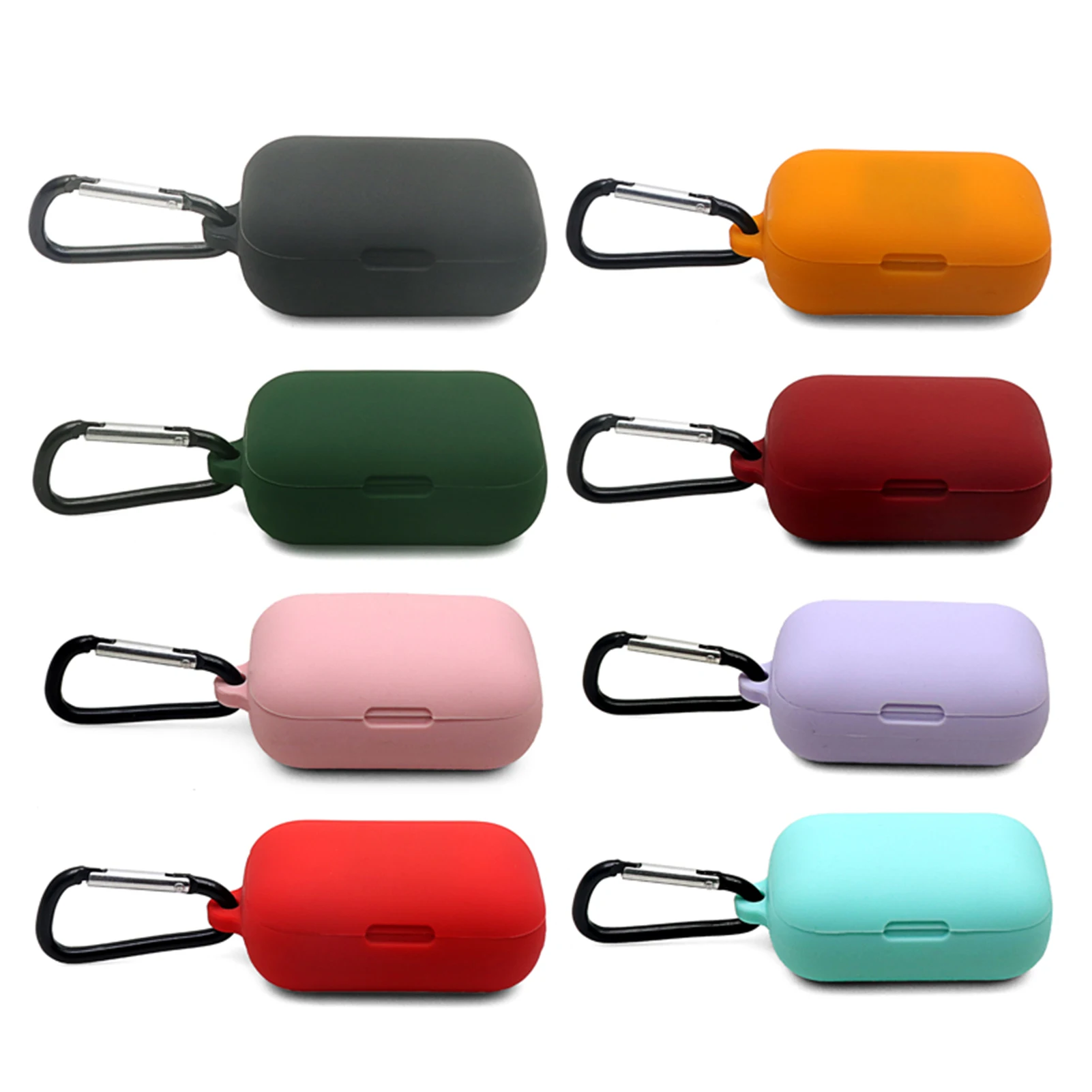 

Silicone Protective Cover Anti-fall Headset Case For Mifo O7 Wireless Bluetooth Earphones Protective Shell Earphone Accessories