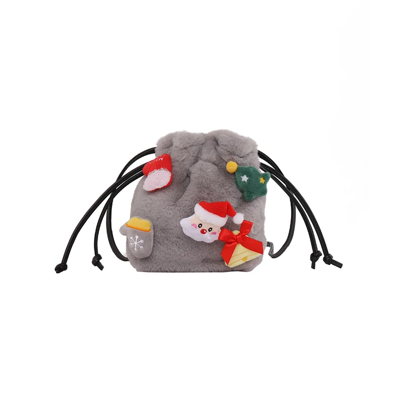 

This Year's Trendy Hair-pack Women's Bag New 2020 Simple Bucket Bag Korean Version Christmas Skew Satchel Handbags Hot