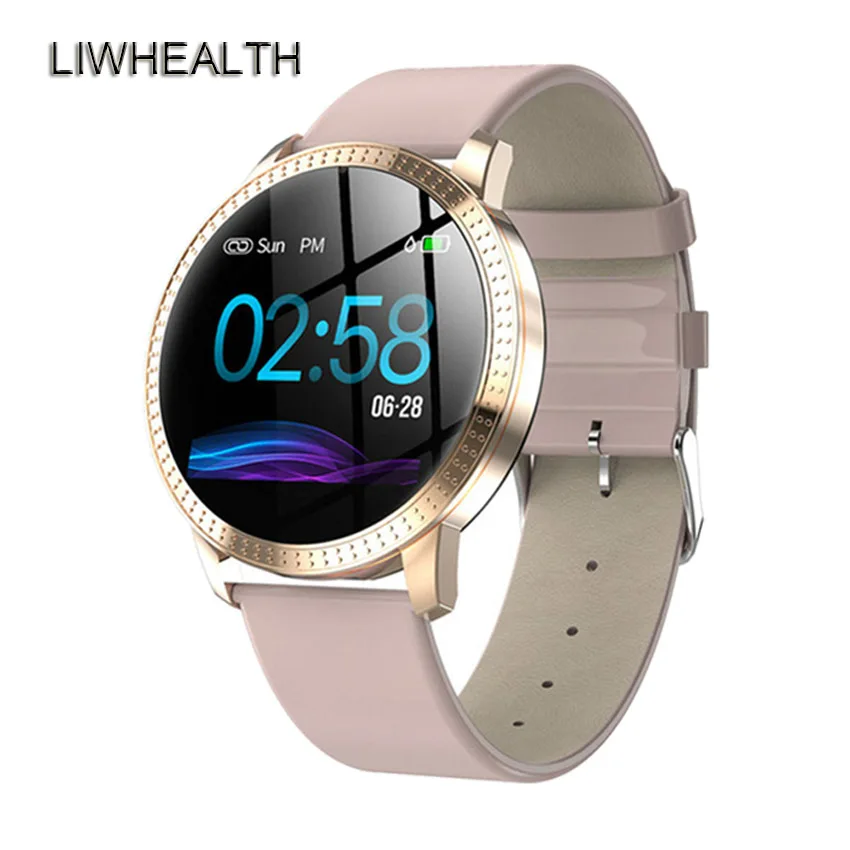 Роскошный Смарт браслет для женщин и мужчин фитнес трекер Smartband кровяное