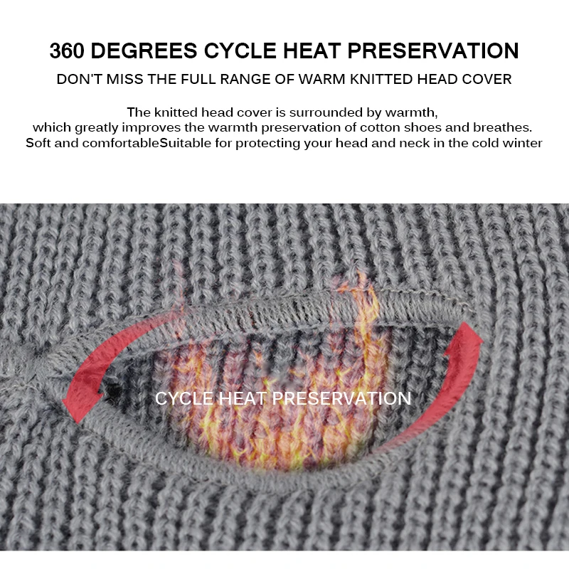 Велосипедная маска зимняя армейская тактическая теплая Балаклава с 3