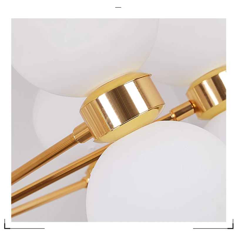 Современные Простые золотые фотолампы для дома гостиной столовой отеля