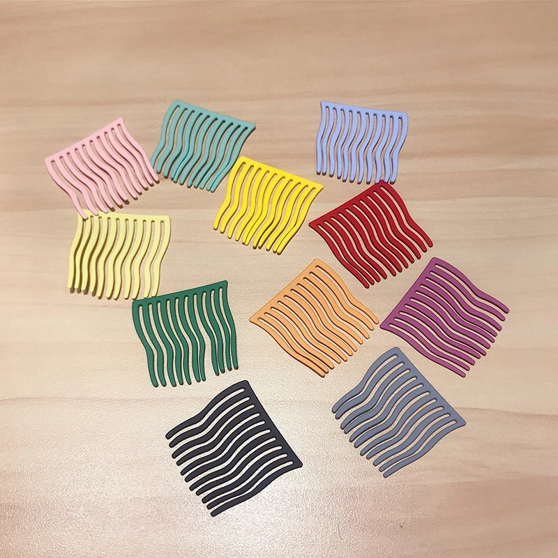 

5pcs Metal Seamless Hair Clip Comb Artifacts Bangs Side Clip Accessories for Women LL@17