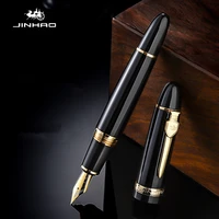 jinhao 159 18kgp 0 7mm medium broad nib fountain pen free office fountain pen with a box