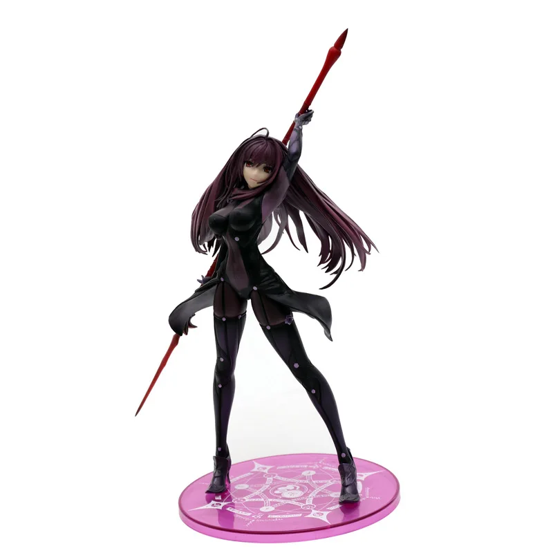 

Фигурки героев Fate/Stay Night, Fate Grand Order, Lancer Scathach, фигурка, игрушка, 270 мм, аквамарин, Fate, аниме модель Fate/Grand Order