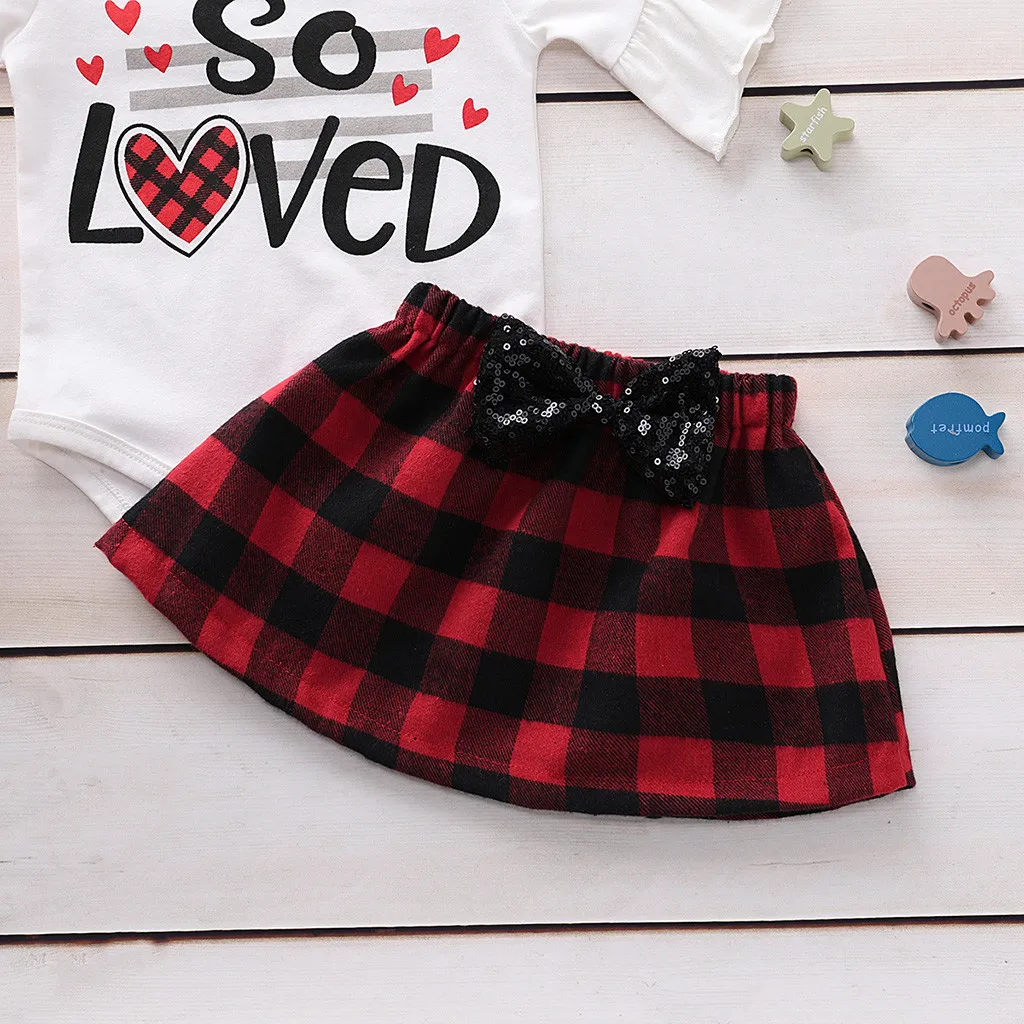 Детский комбинезон в клетку с расклешенными рукавами и юбкой|Комплекты одежды| |