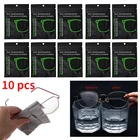 10 шт. многоразовые Анти-туман салфетки очки предварительно увлажненные салфетки противотуманные Ткань для протирки линз Предотвращение запотевания очков протрите предотвращает запотевание для очков