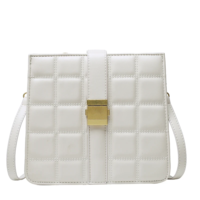 

Cube luxury designer Crossbody Bags for women 2021 Fashion PU Leather zipper solid color Female Shoulder Handbags and Purses