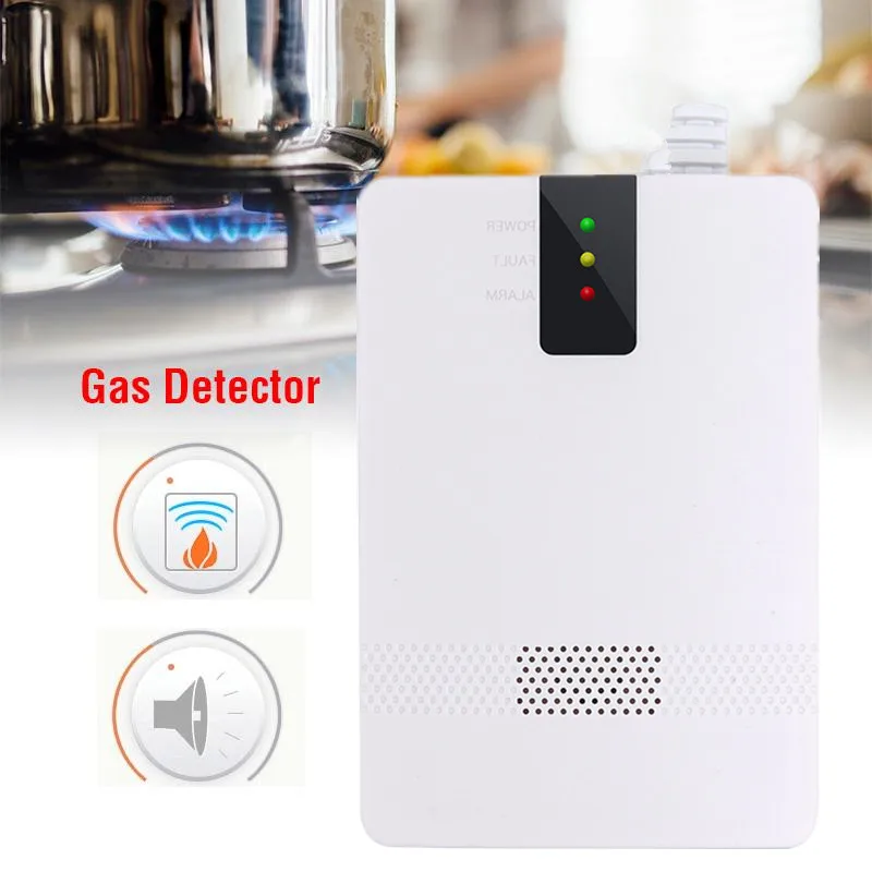 High Senstitve 85dB Coal Gas Co Kitchen LED Three Mode Warning Lights Leak Detector | Дом и сад