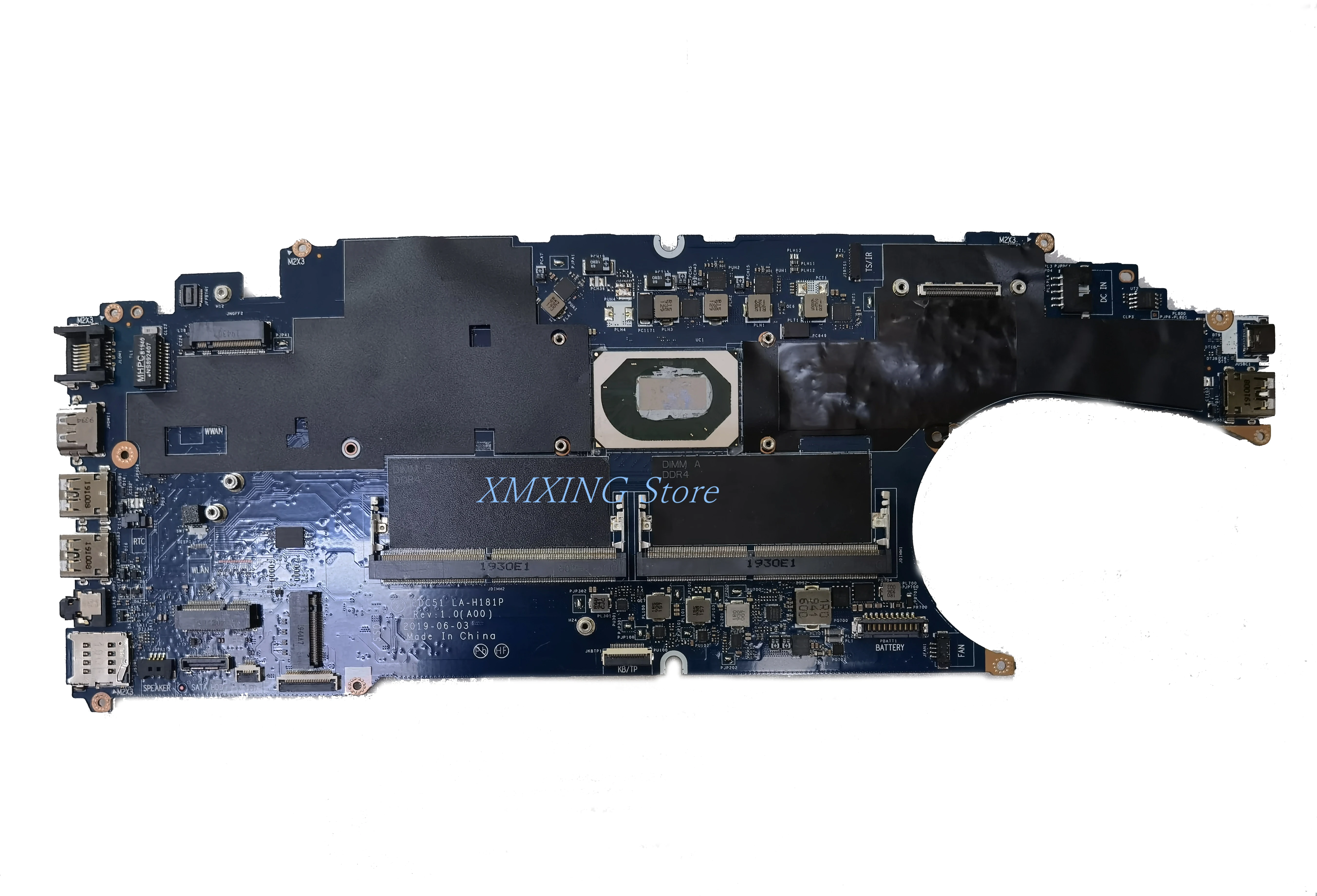 

FULCOL For DELL INSPIRON 5501 Laptop Motherboard Core i5-9400H CPU EDC51 LA-H181P CN-0D9D89 0D9D89 D9D89 Tested 100% work