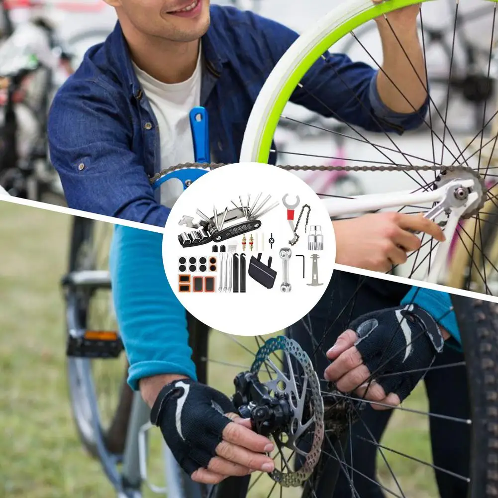 

Universal Bike Bicycle Repair Kit Tool Set Kit Portable Fetal Best Quality cycling Multifunctional 16-in-1 Repair Tool