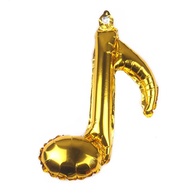 Музыкальная нота воздушный шар из фольги Свадебные украшения на день рождения