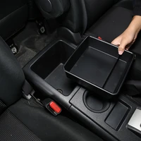 abs black for toyota fj cruiser 2007 2021 car central storage sorting box stratification sort out decoration box car accessories