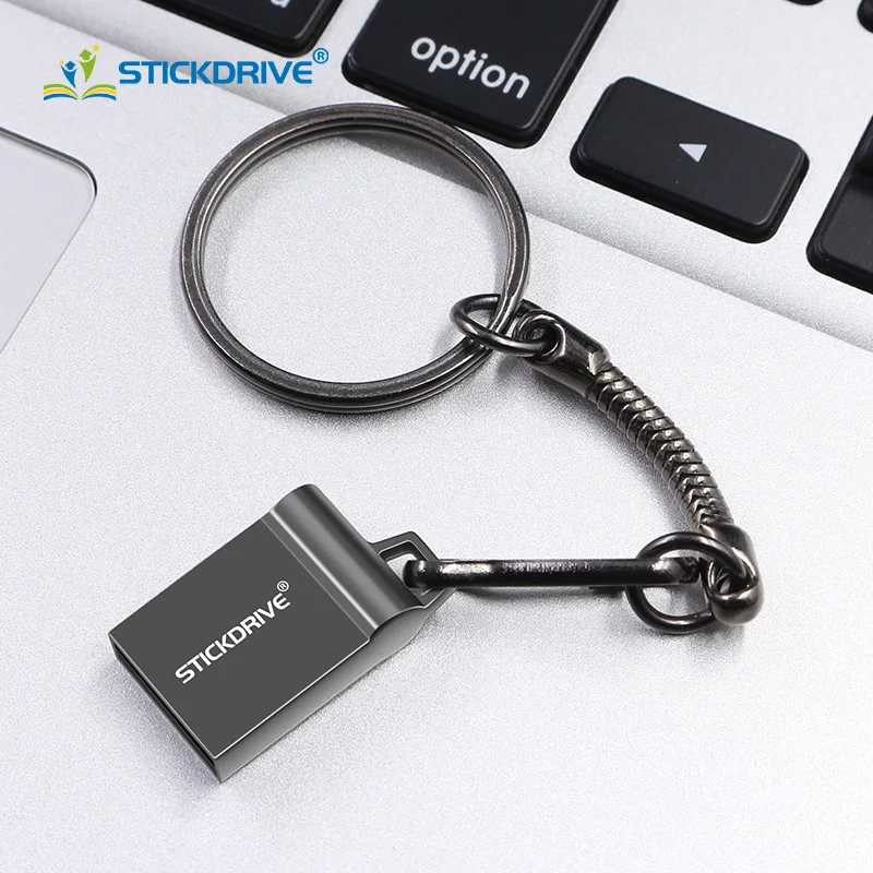 

Hot usb flash drive 64gb metal USB 2.0 silver pendrive 4GB 8GB 16GB 32GB u disk pen drive 128gb flash stick key