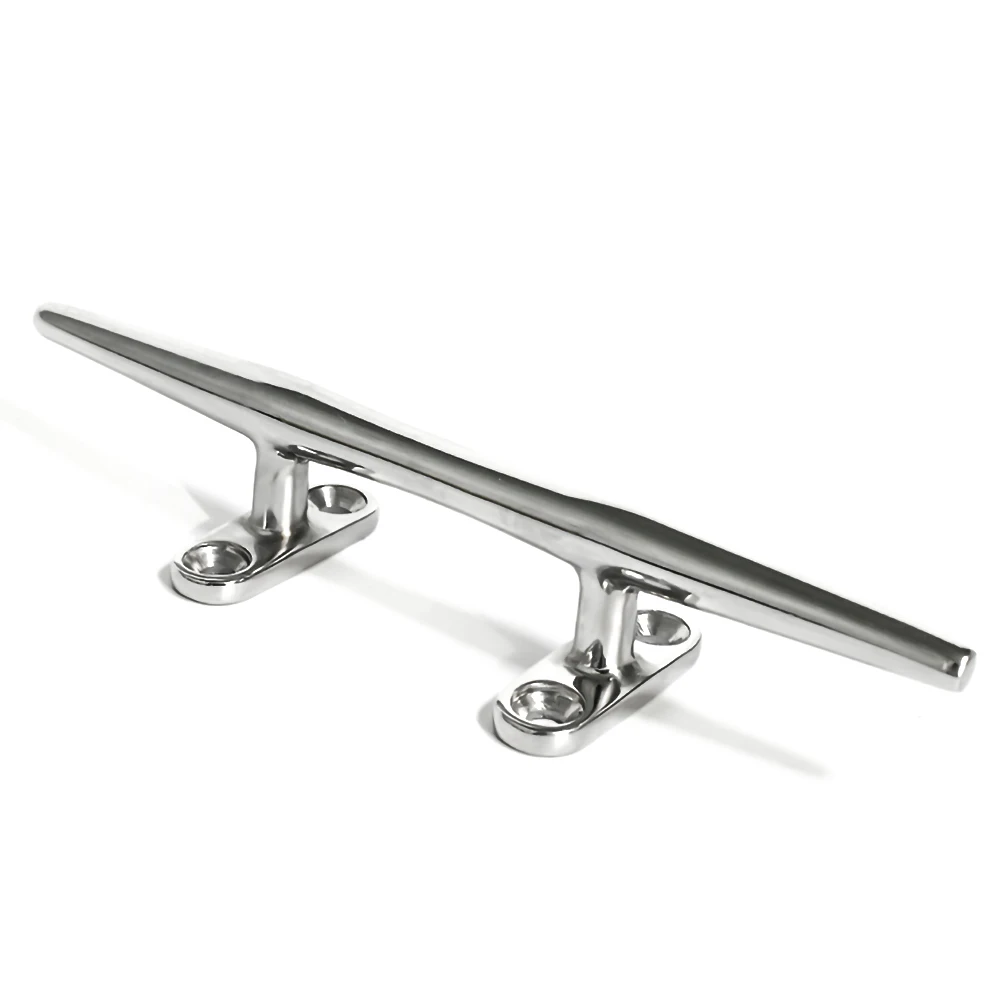 

Mooring Cleat Bollard 5" Boat /Yacht Deck Line Rope Cleat 316 Stainless Steel Boat Accessories Marine Cabin Hardware RV Boats