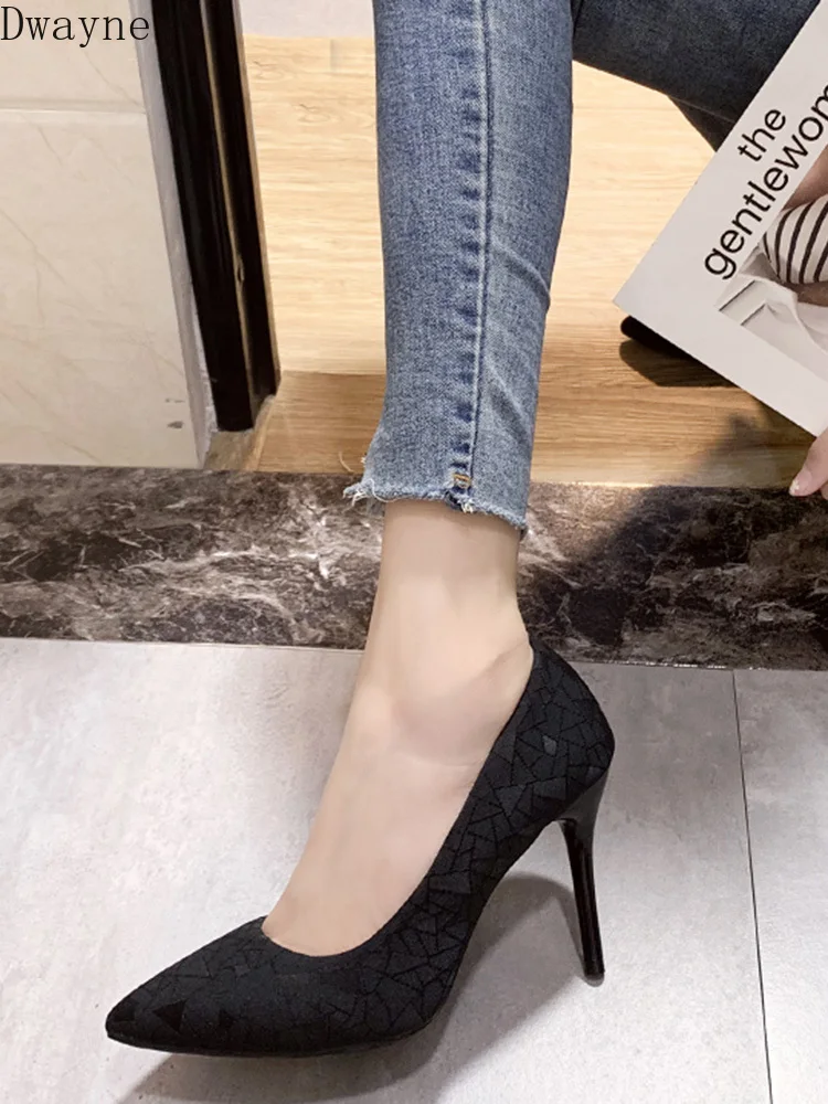 Простые элегантные туфли на высоком каблуке коллекция 2019 года сезон осень