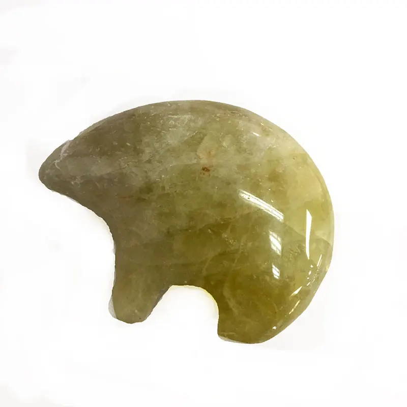 Бесплатная доставка натуральный цитрин хрустальной мишкой энергетическая чакра