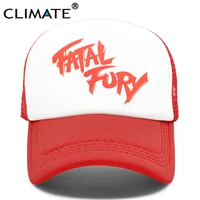 climate terry bogard coser cap fatal hat trucker cap cosplay coser cap hat summer mesh caps for men cosplay