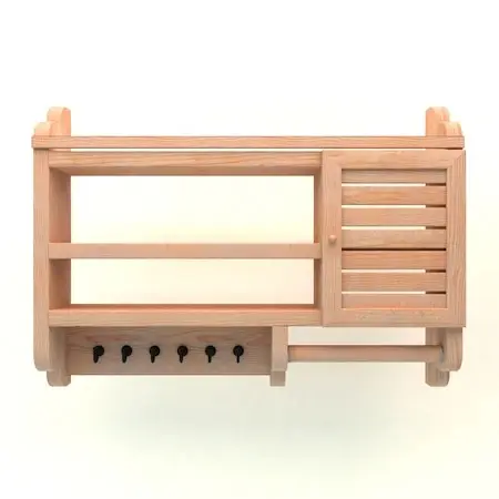 Буфетный шкаф деревянная кухонная витрина для тарелок стойка чашек