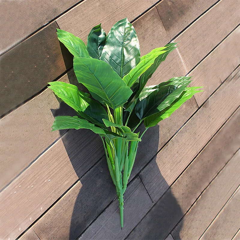 Искусственные Горшечные растения 70 см 15 вилок искусственные зеленые горшечные