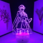 СВЕТОДИОДНЫЙ 3D лампа Akame Ga Kill Аниме Фигурка Esdese ночсветильник для спальни Декор ночсветильник подарок на день рождения манга свет Esdeath