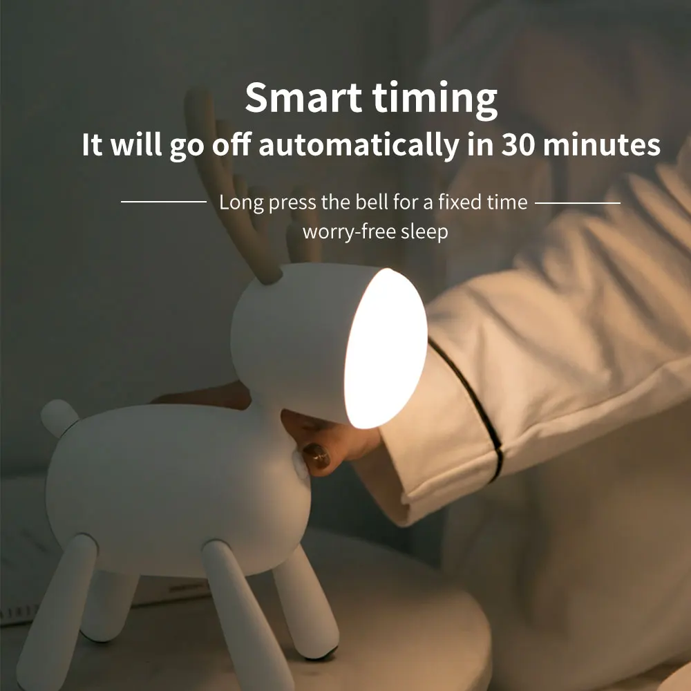 Милый ночсветильник светодиодная лампа для детской прикроватной тумбочки декор