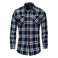 fredd marshall men 100 cotton casual autumn long sleeve retro plaid shirt dress shirts male work shirts brand clothes mcl240