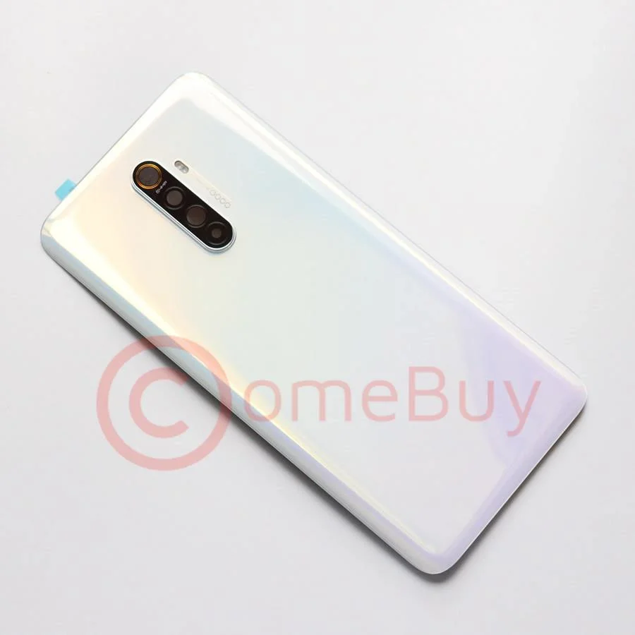 original back battery cover for oppo realme x2 pro rear housing door glass case x2pro battery cover with camera lens replacement free global shipping